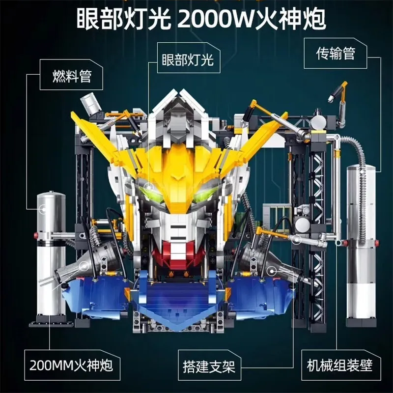 

Transformation Robot Sound Wave Optimus al City Voltron Figures Model RX78-2 662 661 663 Building Block Kid Toy Gift