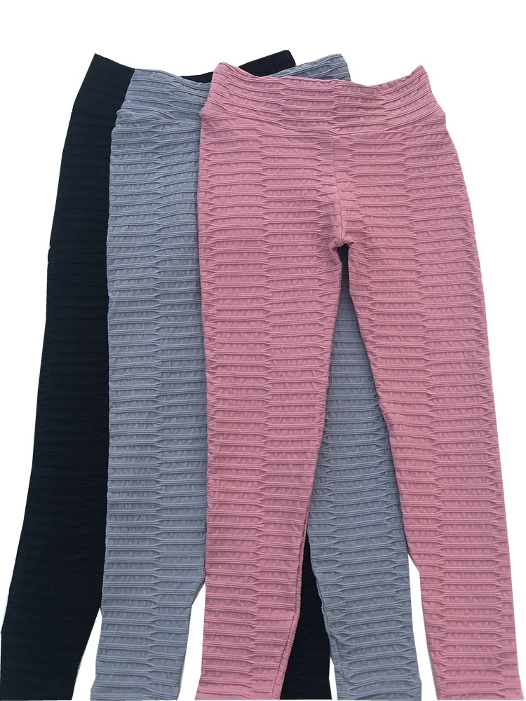 Женские сексуальные штаны для йоги с пуш ап леггинсы спортзала высокой талией