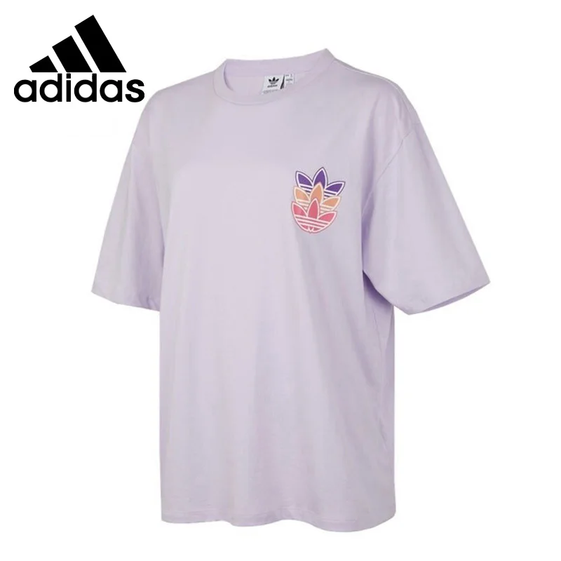 

Оригинальное новое поступление, женская футболка Adidas Originals, спортивная одежда с коротким рукавом