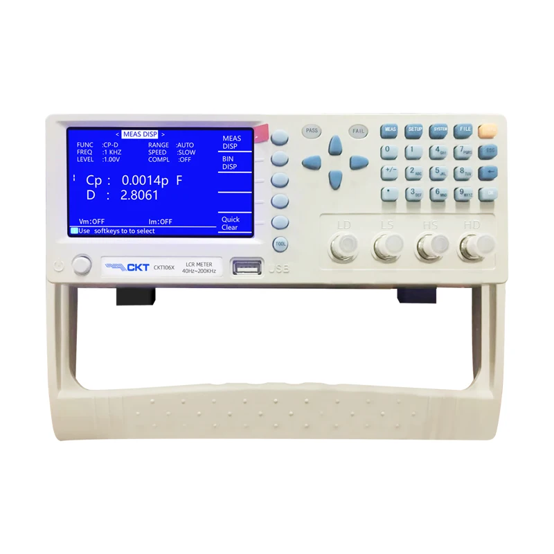 

CKT100LA/CKT150LA/CKT100LD/CKT106X Digital LCR Meter ESR Machine RCL Test Capacitance Tester