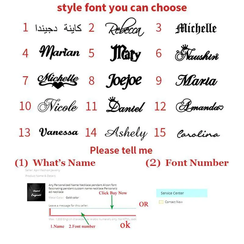 

Stainless Steel Name Custom Necklace Female DIY English Lettered Necklace New Accessories