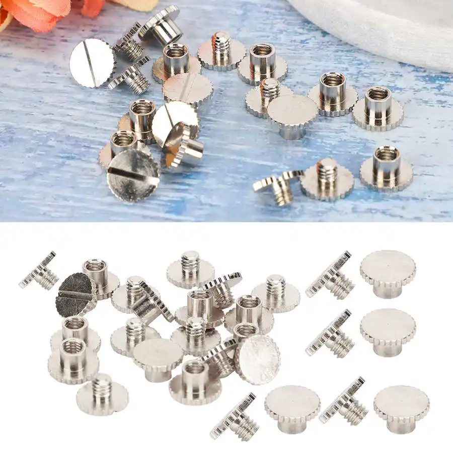 Латунные заклёпки для книг плоские кожаные аксессуары рукоделия заклепки