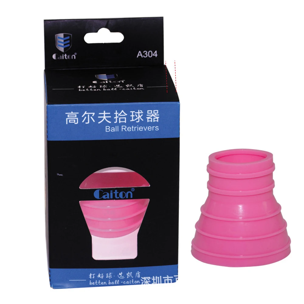 

Golf Pick Up, Rubber Golf Ball Retriever Sucker Grabber Suction Cup Golfer Training Accessory