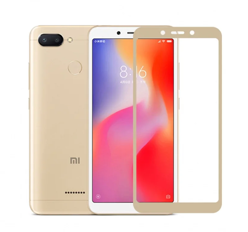 2 шт. Полное стекло для Xiao mi Red mi 6 6A Note6 Pro закаленное стекло для Xiaomi mi 6 6X Red mi Note 6 Pro A2 Lite Защитная пленка для экрана
