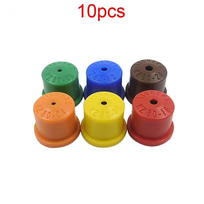 10 шт. распылитель для сельскохозяйственных пестицидов 80 градусов|Детали и