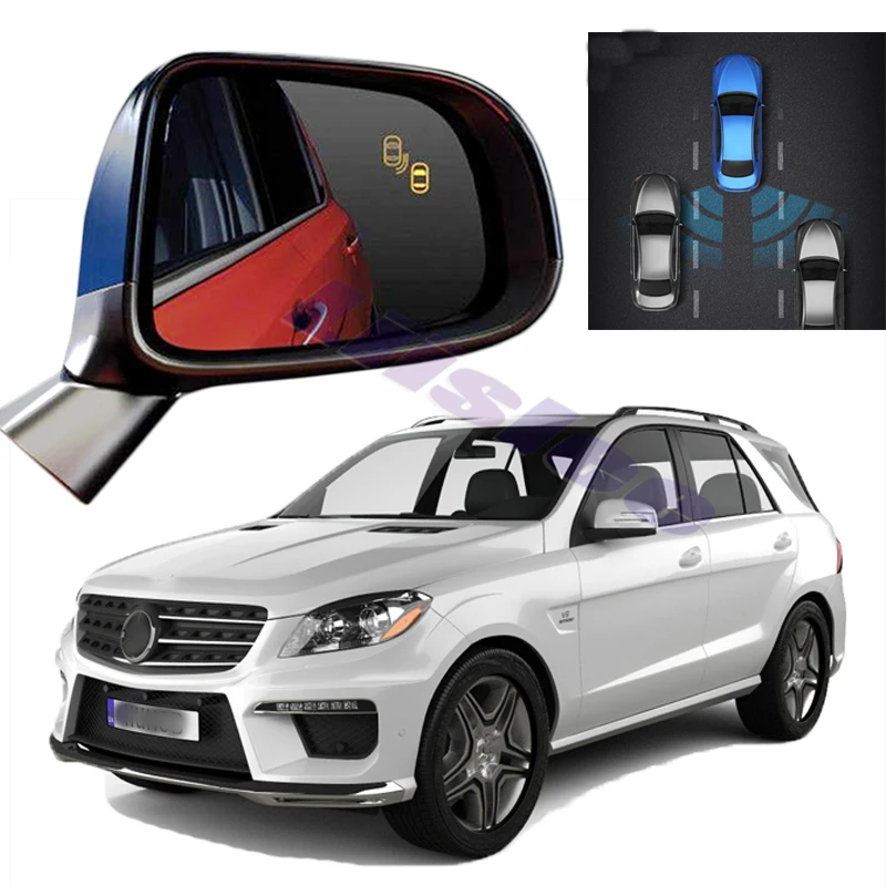 

Для Mercedes Benz M ML MB W166 2012 2013 2014 2015 автомобильный BSM BSD BSA радар предупреждение безопасность вождения предупреждение зеркало датчик обнаружения