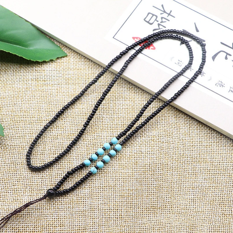 2021 Women Sweet Little Daisy Acrylic Flowers Boho Beaded Clavicle Female Necklaces for Girls Jewelry Korean Japan | Украшения и