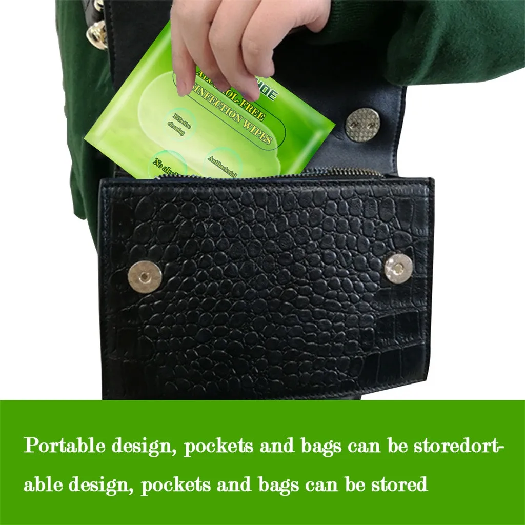 Прямая поставка Аксессуары для украшения дома без спирта салфетки влажные