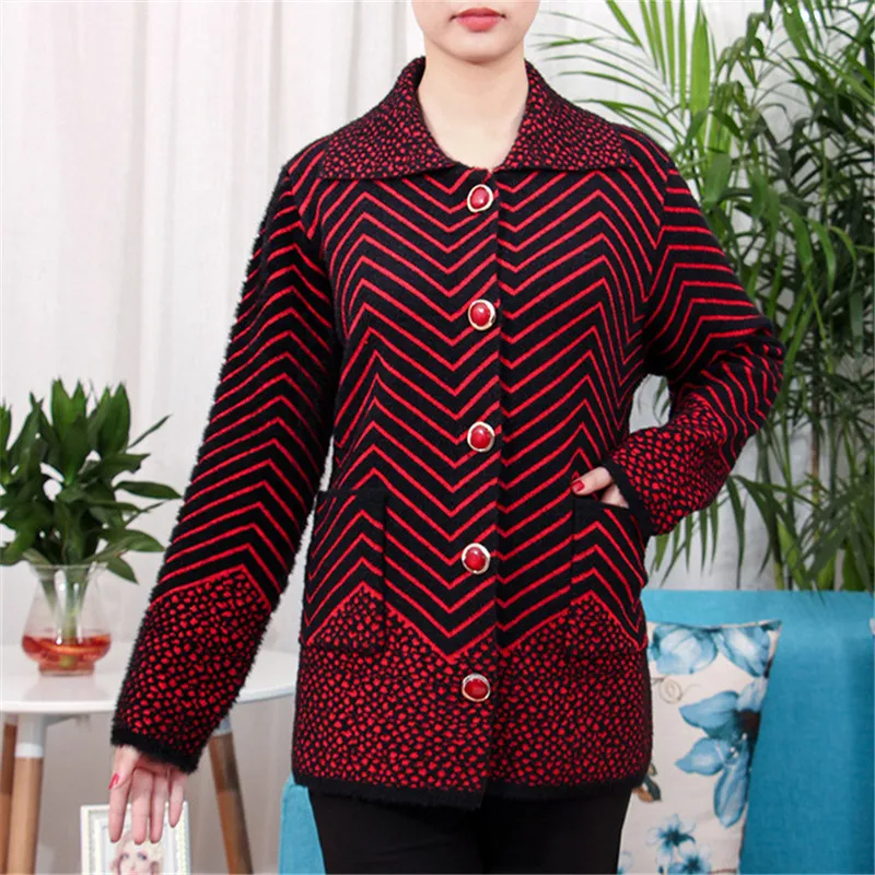 Куртка для женщин среднего возраста корейский стиль Большие размеры водостойкая