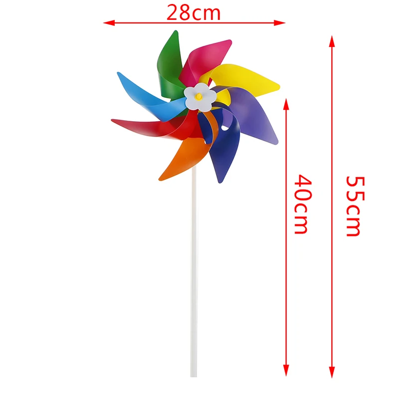 Садовый двор вечерние Кемпинг ветряная мельница ветер вертушка орнамент
