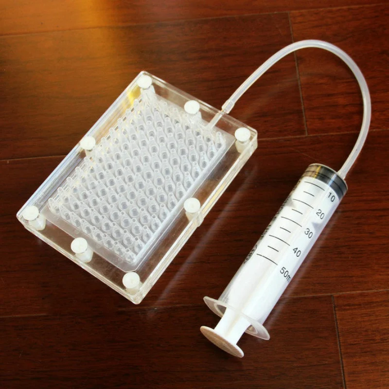 

100 Holes Caviar Generator Efficient Molecular Gourmet Caviar Box Professional Fish Roe Generation Tool