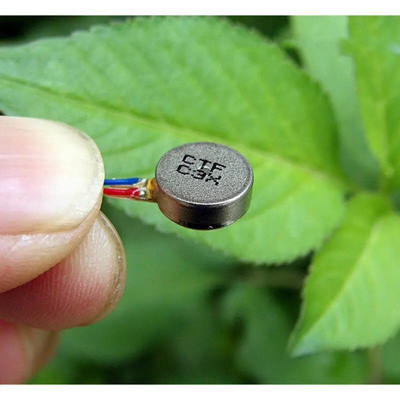 Монета плоская кнопка-Тип Мини 0930 Вибрационный Мотор постоянного тока 3V-4 2 V 3 7