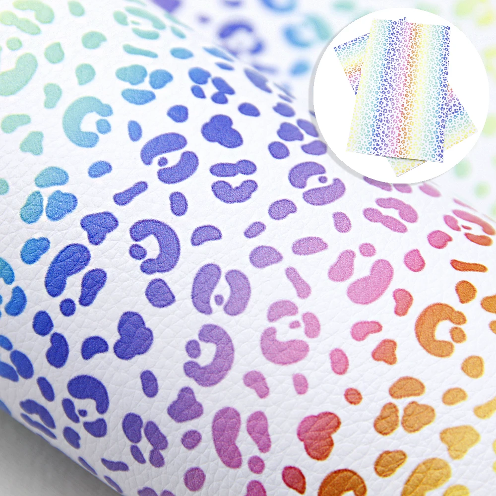 David accessories 20*33cm Dot Lychee искусственная Синтетическая кожа с принтом для волос лук DIY