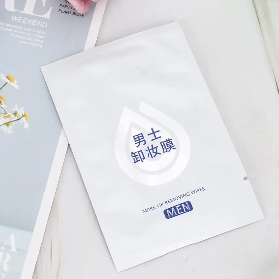 5 шт. мужские салфетки для снятия макияжа влажные хлопковые лица Очищающий