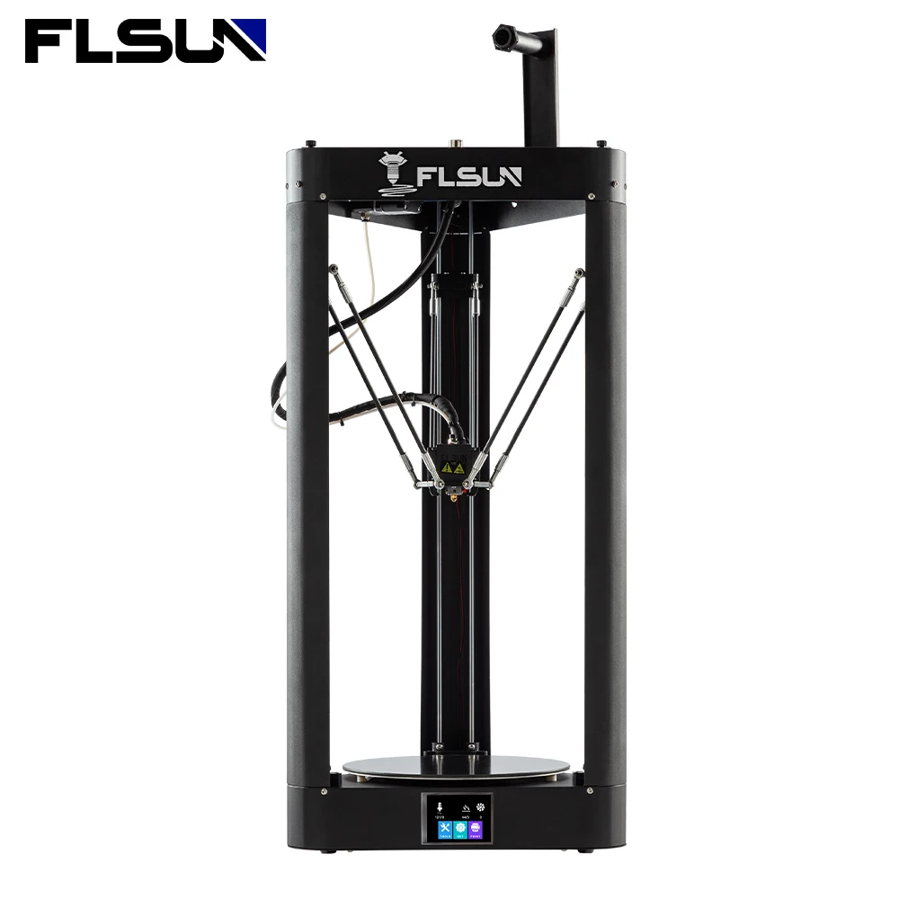 FLSUN QQ S PRO 3D принтер Kossel автоматическое выравнивание решетки платформа