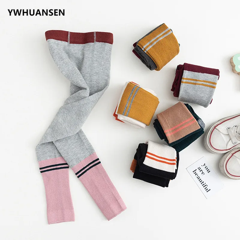 Новинка 2019 брендовые Детские леггинсы YWHUANSEN в Корейском стиле осенне зимние