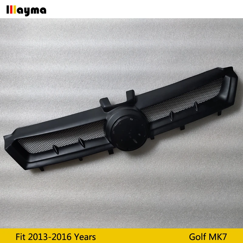 Передний бампер Aspec решетка воздухозаборника из стекловолокна для VW golf 7 Rline GTI 2013 -