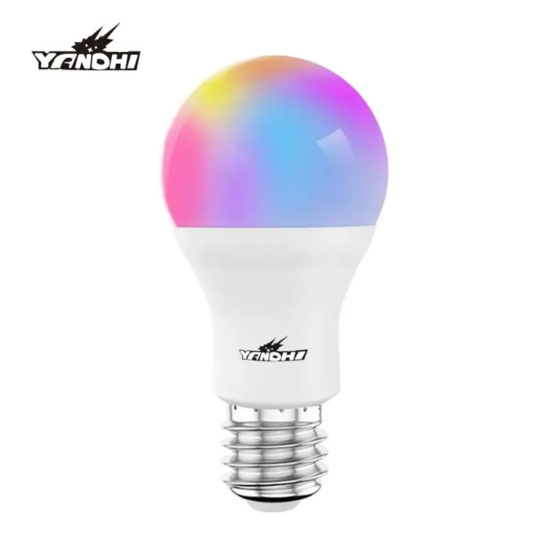 

10W E27 Smart Control Lamp Led RGB Light Dimmable Voice Control Multi Colors Scenes Remote Control Work With Alexa/Google Home