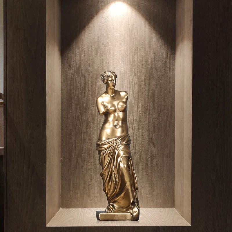 Broken Arm Venus Ornaments Sculpture Of Greek God Miros Home Accessories Resin Figure Statue European Pastoral One Piece | Дом и сад