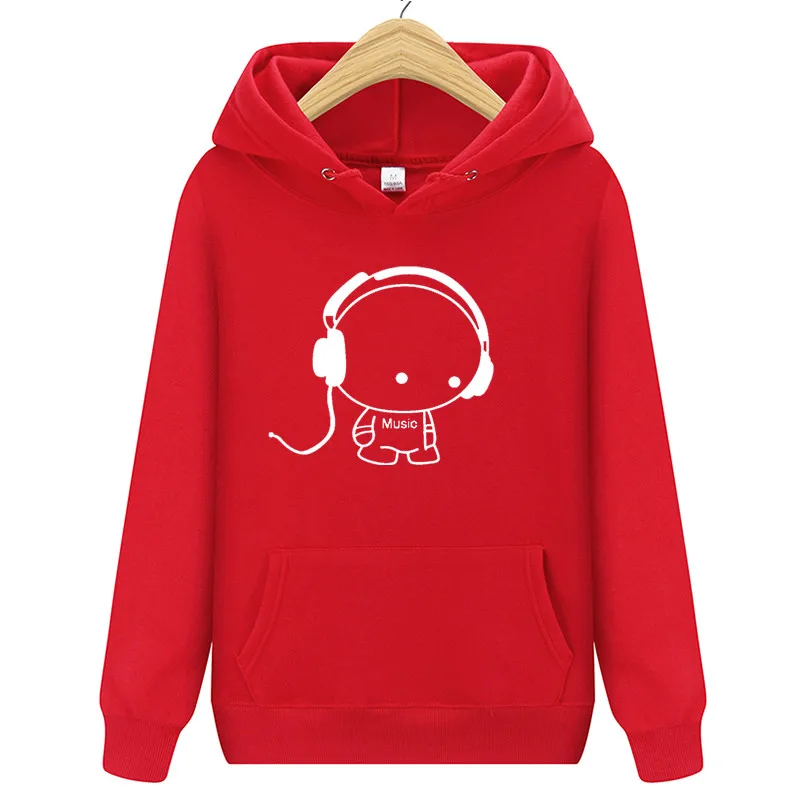 Женская толстовка с длинным рукавом толстовки принтом свободная капюшоном