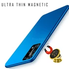 Матовый Магнитный чехол из поликарбоната для Samsung S21, S20, FE Ultra, S10, S9, S8, Note 20, 10 Plus, A51, A71, A7, A10, A30, A50, A52, A72