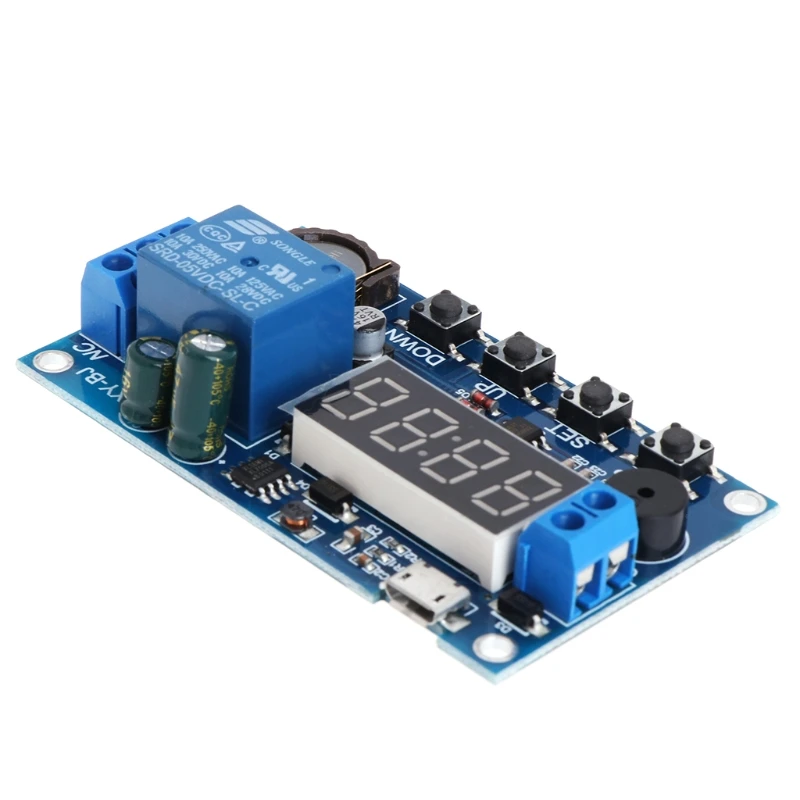 Цикл запуска таймер переключатель задержки 12 В 24 релейный модуль часового