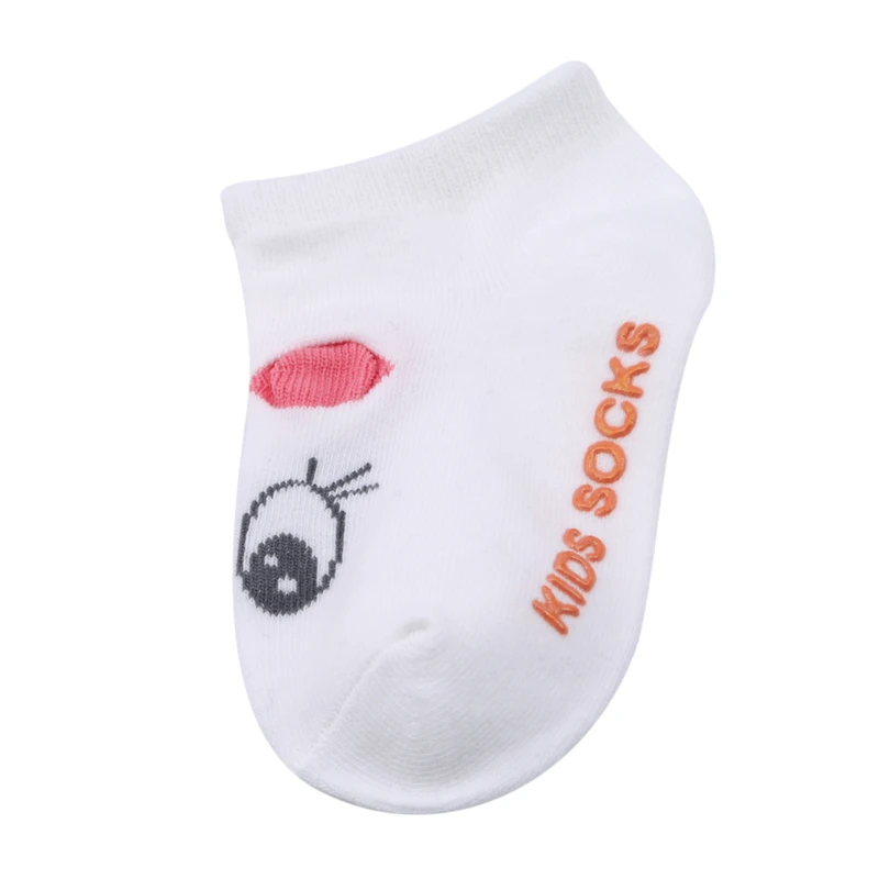 

Children's Socks Cartoon Printing Eyes Pattern Socks Cute Infant Skid-proof Socks For Baby(2-4y)