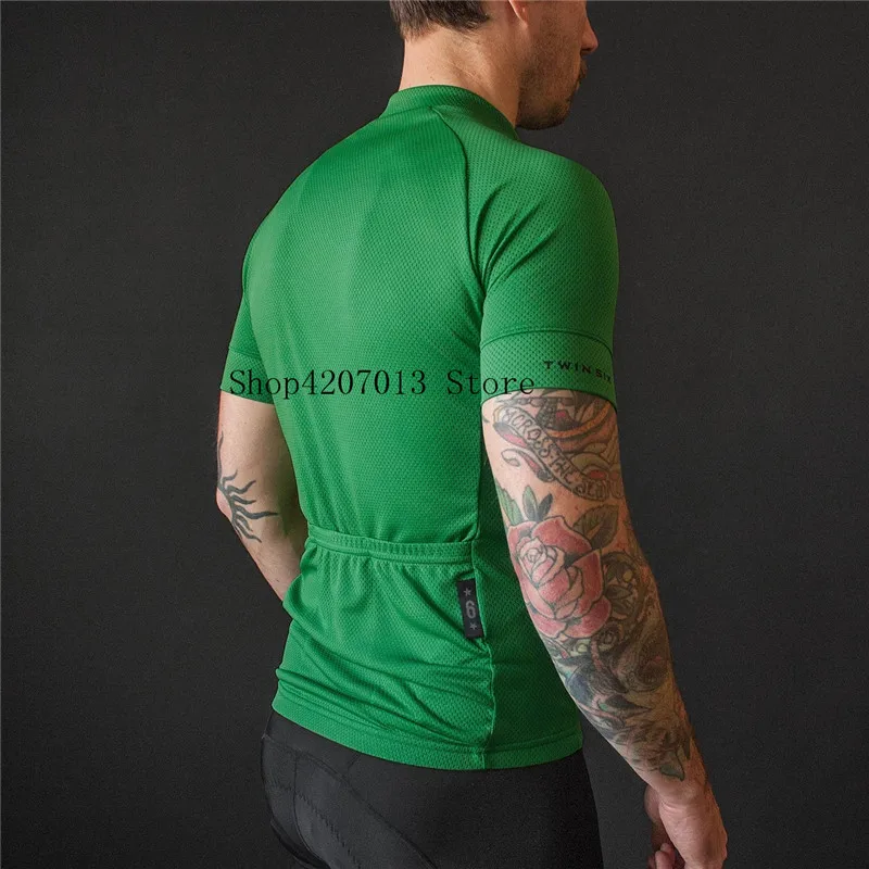 Twin Six Mens black white green Cycling Jersey 6 Short Sleeve Mtb Bike Clothing Ropa Maillot Ciclismo Racing Bicycle Clothes | Спорт и