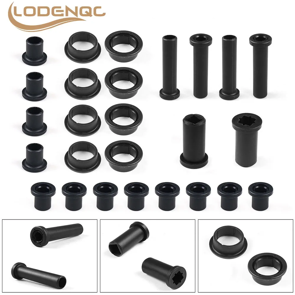 

Lodenqc Rear Suspension Bushings Kit for Polaris Sportsman 700 4X4 Twin 2003 2004 2005 26PCS BX102082