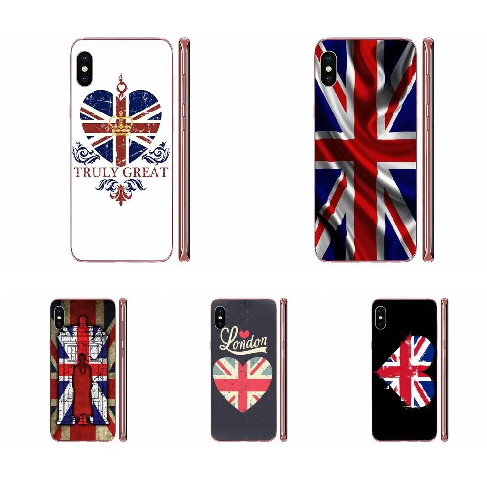 TPU Cell Phone Case For Xiaomi Redmi mi10 lite Pro Note 9 PRO Max 9s Mi9 K30 K20 5G Great Britain Gb British Flag England | Мобильные
