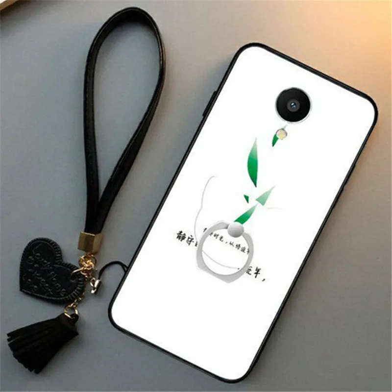 Чехол с цветком розы для Meizu M2 M3 M5 M6 Note Max M3E M3S M5S M5C M6S 15 A5 U10 | Мобильные телефоны и
