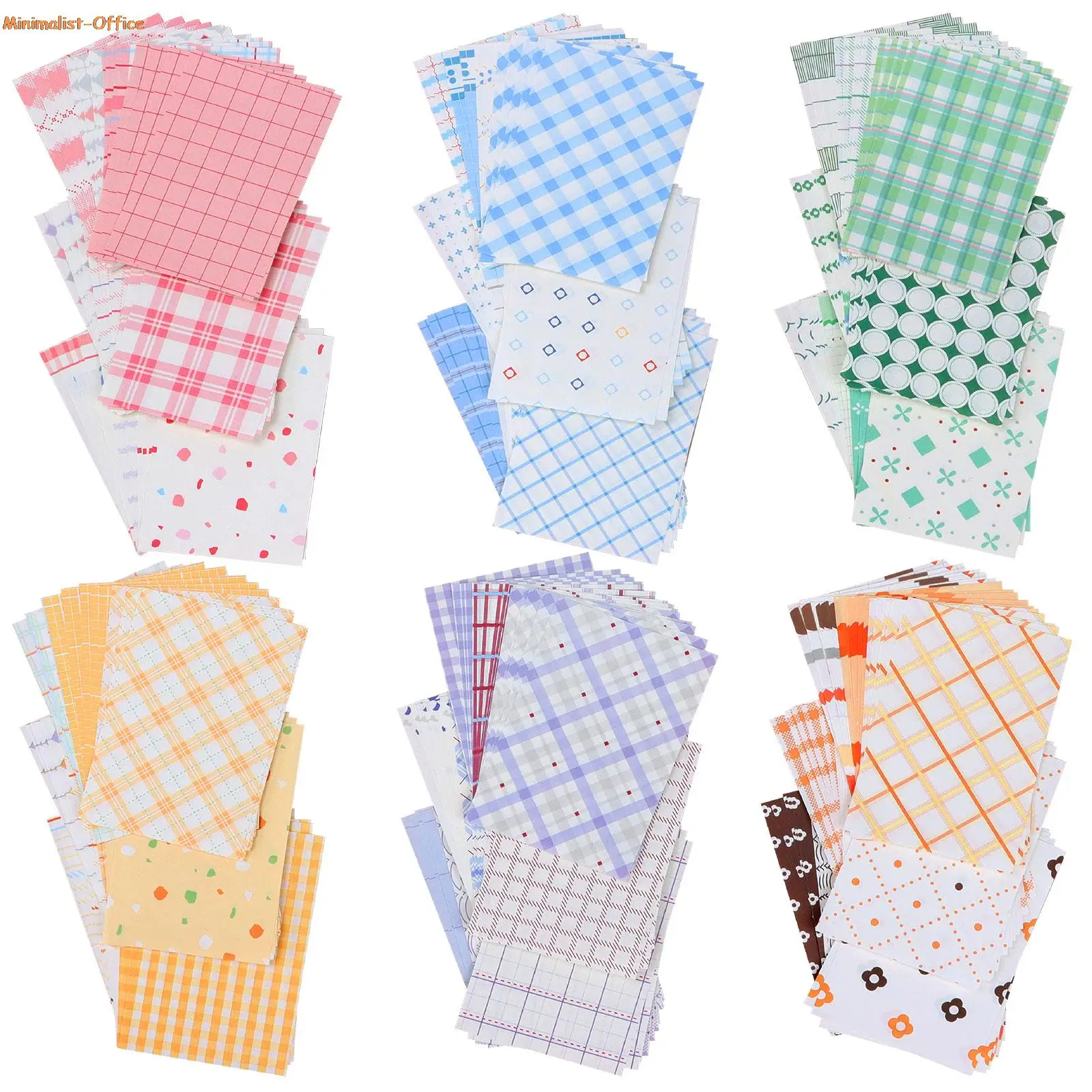 

300 Pieces Vintage Scrapbook Paper Journaling Decorative Scrapbooking Paper Supp