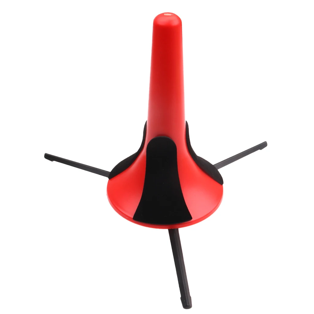 Красная Портативная подставка для трубы штатив музыкальный держатель со