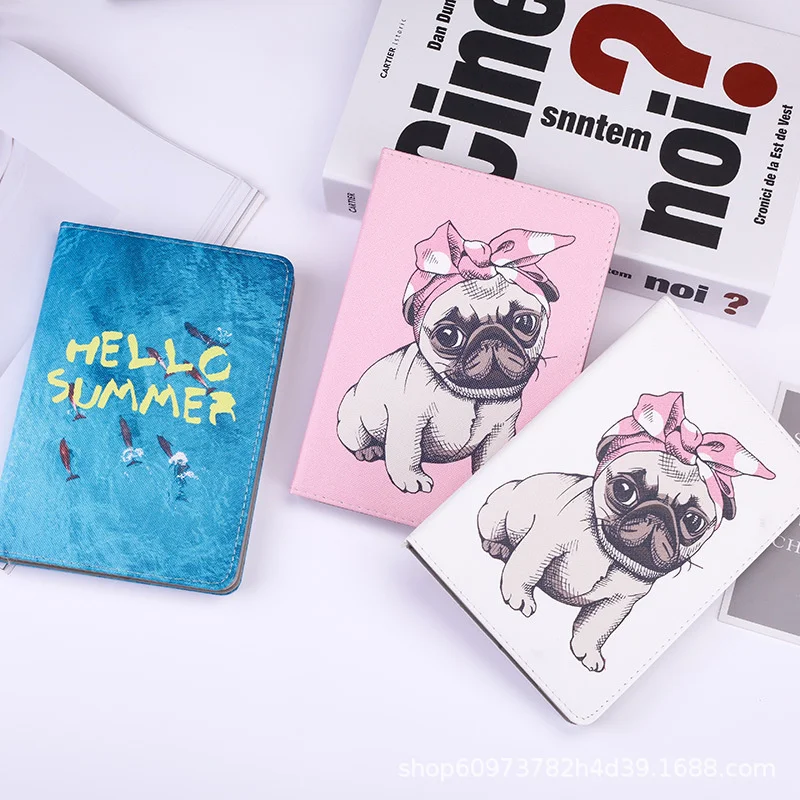 

Suitable for iPad air2 protective case new pro9.7 protective case mini2 leather case cartoon pattern