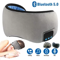 bluetooth headphones sleep mask wireless sleeping eye mask headphones eye shades built in speakers microphone handsfree r60