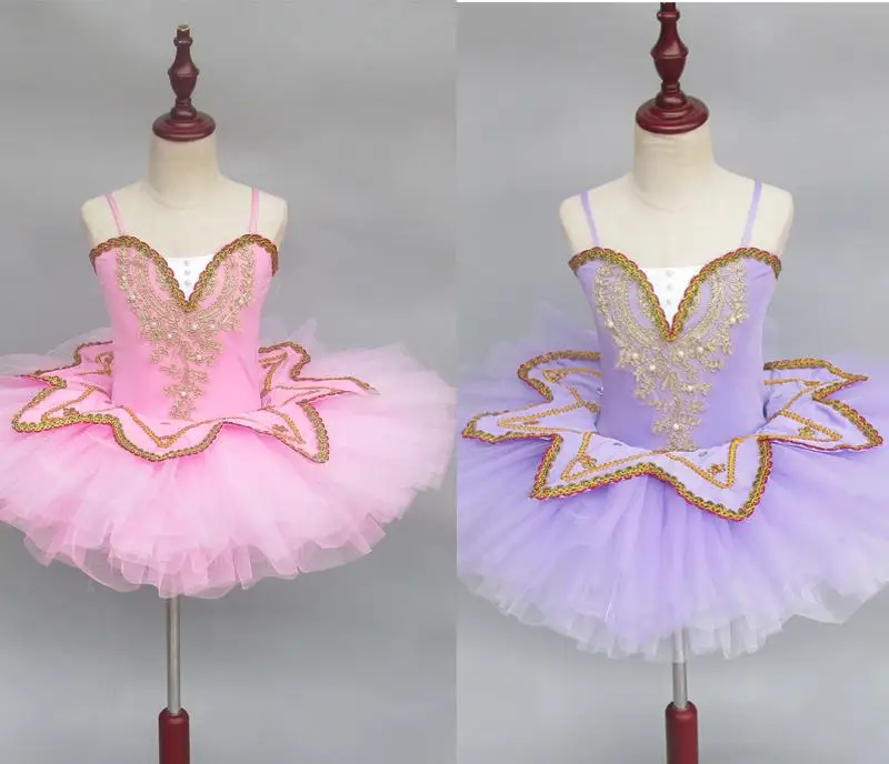 Белое классическое балетное платье-пачка Детские платья для маленьких девочек