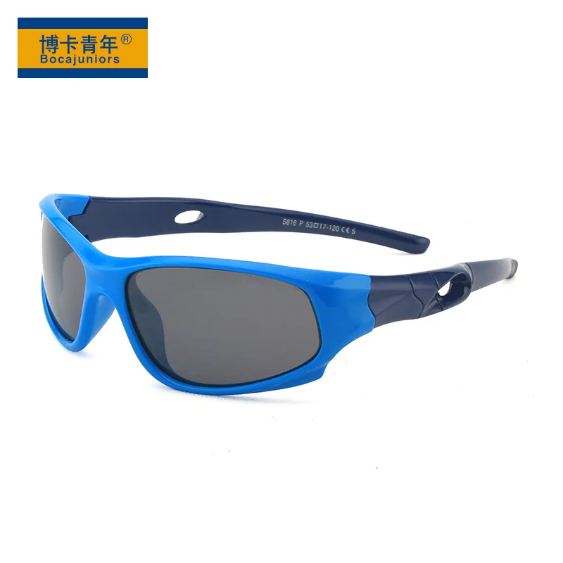 

Silicone children's polarized sunglasses riding Sunglasses Boys and girls Sunglasses outdoor sports sunglasses cool 816