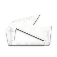 nose angle ruler nose angle number measurement ruler nose angle ruler plastic beautician lomnicon measuring instrument tool