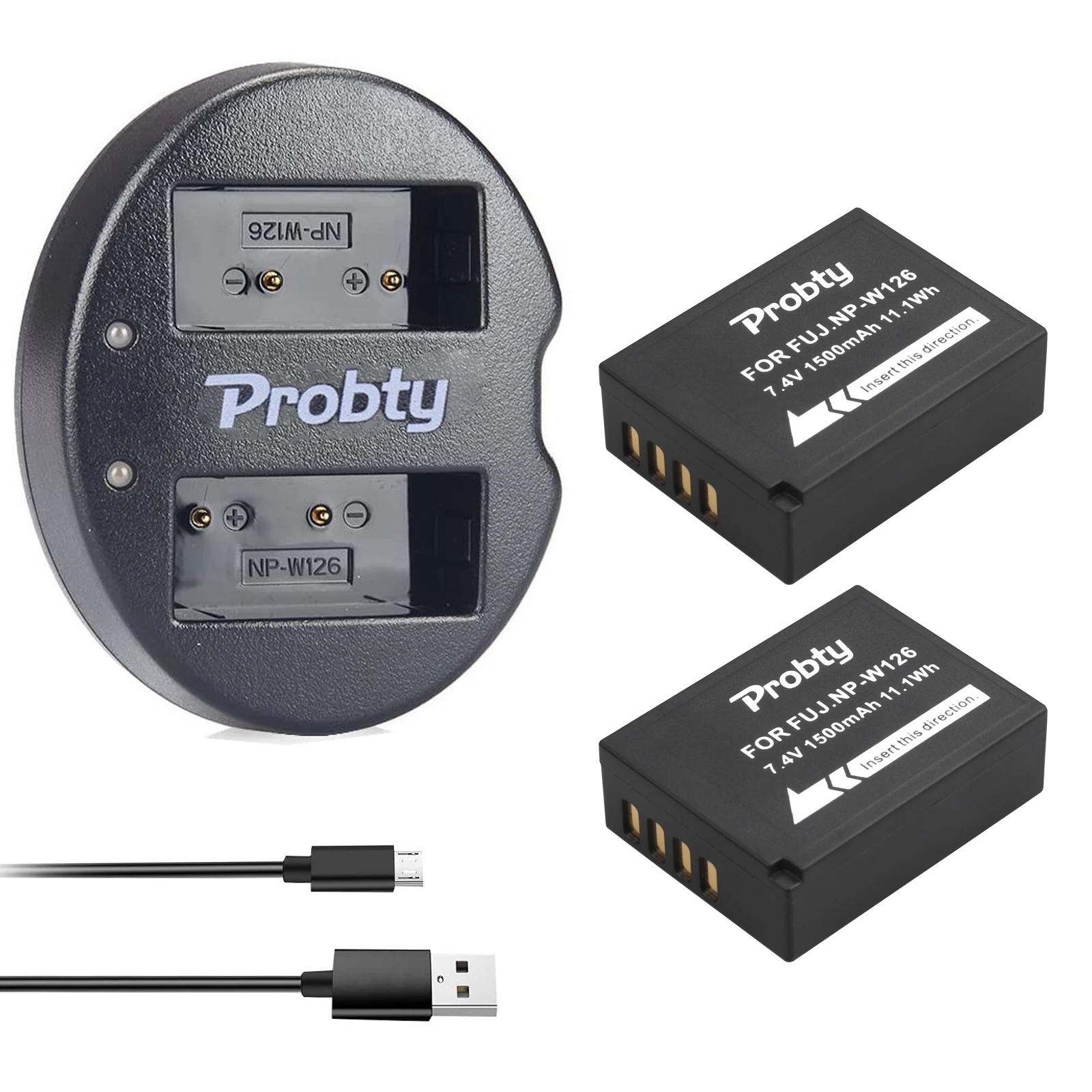 Аккумулятор для Fujifilm FinePix HS30EXR HS33EXR HS50EXR 2 шт. 1500 мАч