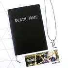 Новый набор блокнотов аниме Death Note, кожаный дневник и ожерелье, перо, записная книжка A5