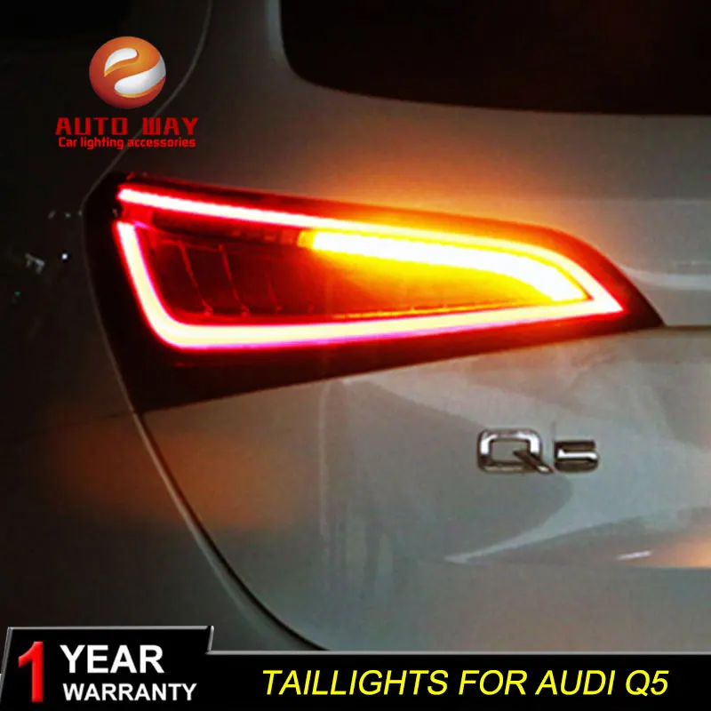 Чехол для стайлинга автомобиля Audi Q5 2009 2015 задние фонари светодиодный ние