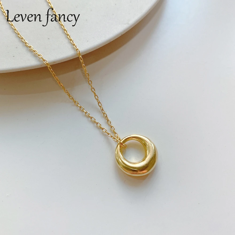 

Настоящее 925 пробы, серебряное ожерелье для женщин, для влюбленных, на каждый день, индивидуальная подвеска-аркан, ожерелье, высокое качество, простое колье-ошейник