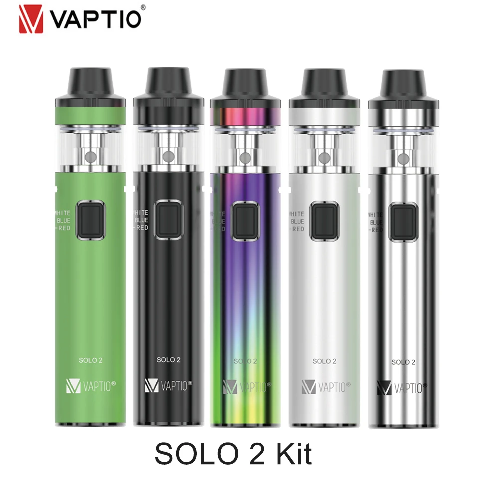 Электронная сигарета Vaptio Solo2 вейп мощностью 50 Вт 3000 пин 510 мАч | Электроника