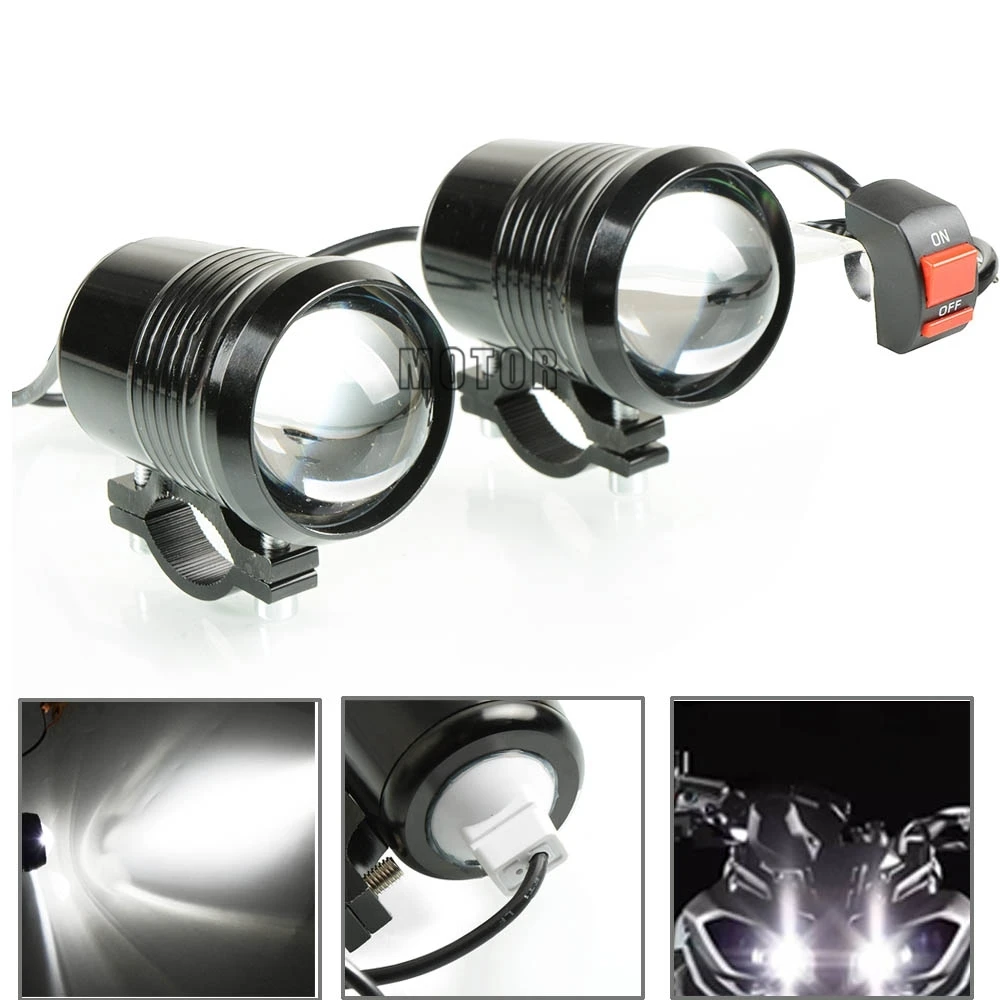Мотоциклетные фары U5 светодиодные DRL мотоцикл вспомогательная лампа