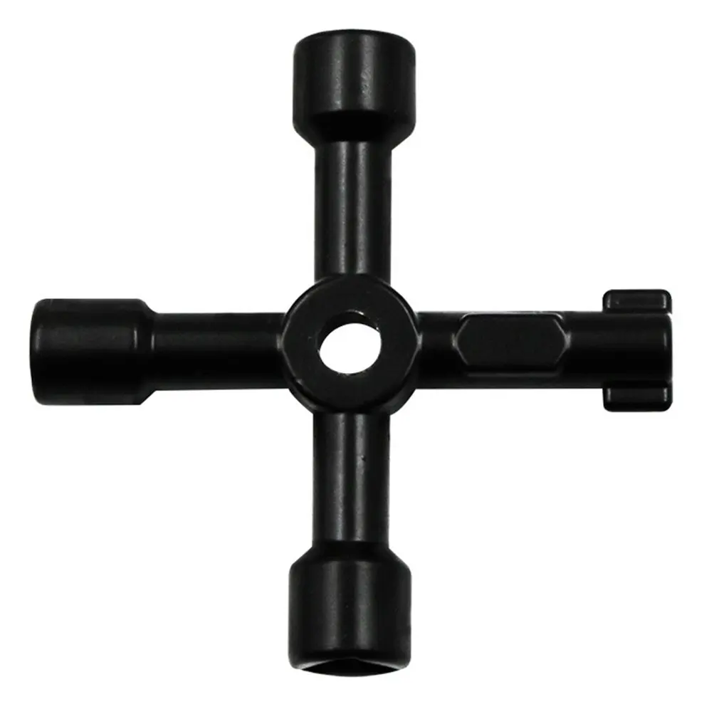 

NEW Multi-functional electric control cabinet triangle key wrench elevator water meter valve square hole