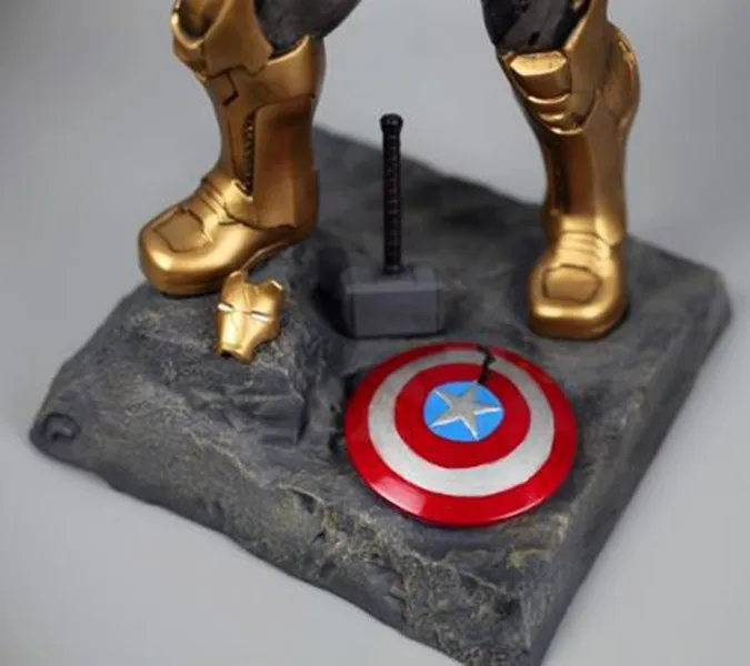 Marvel Мстители Бесконечность войны 3 танос статуя Смола 14 ''фигурка