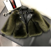 fashion baby winter outerwear coats childrens fur girls fur coat kids faux fur fabric clothes fur coat 2 10