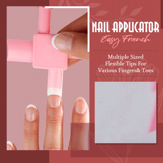 

Easy French Nail Applicator Multiple Sized Flexible Tips For Various Fingers Makeup Easy French Nail Applicator Tools 1 order En