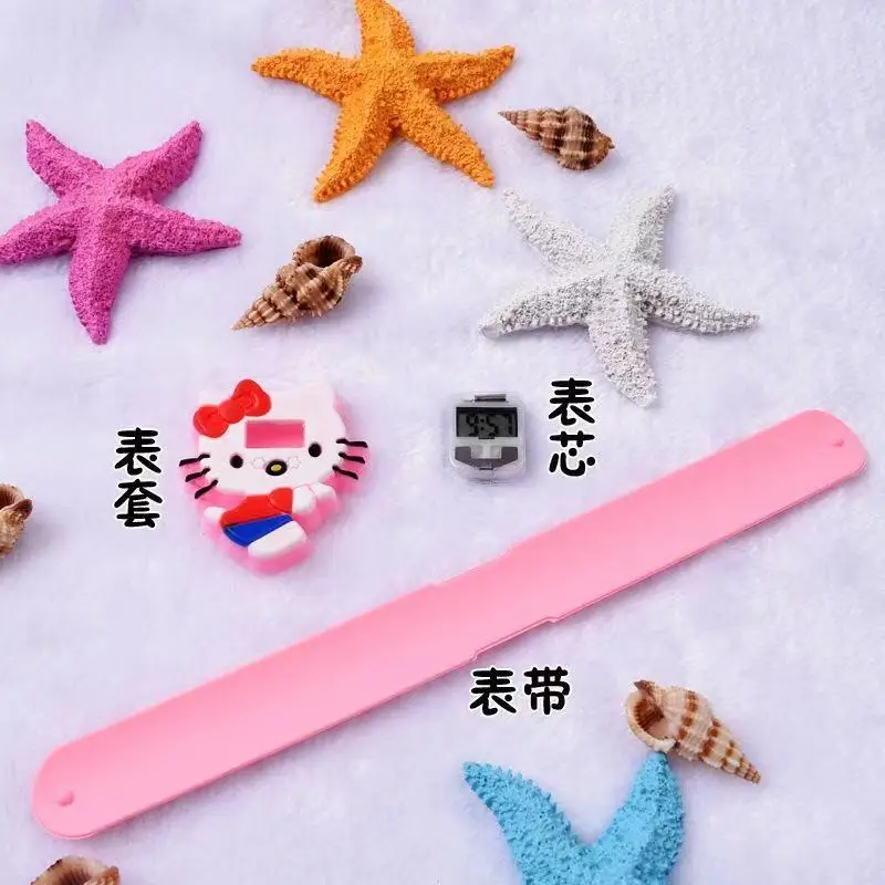 

MREURIO Children's Cartoon Anime Watch Cute Rubber Electronic Pointer Watch Boys and Girls