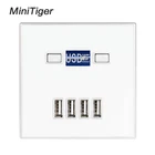 Настенное зарядное устройство Minitiger с 4 USB-портами, 4 а